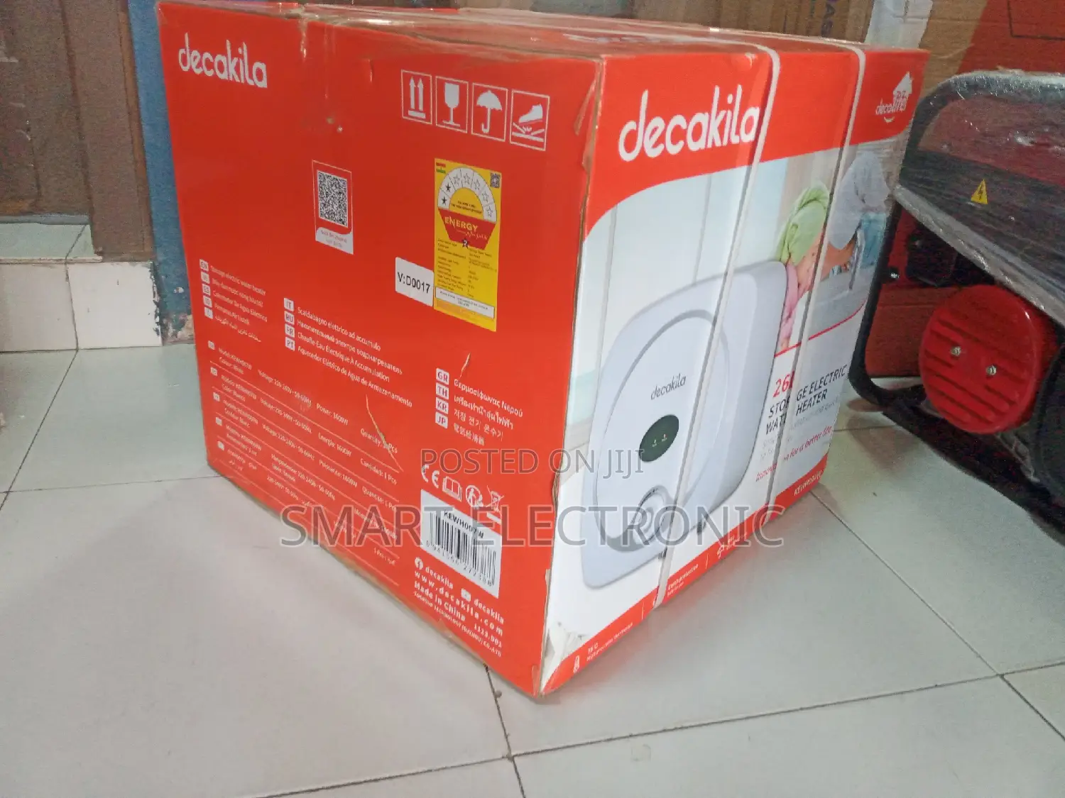 Decakila Storage Electric Water Heater 26L Affordable