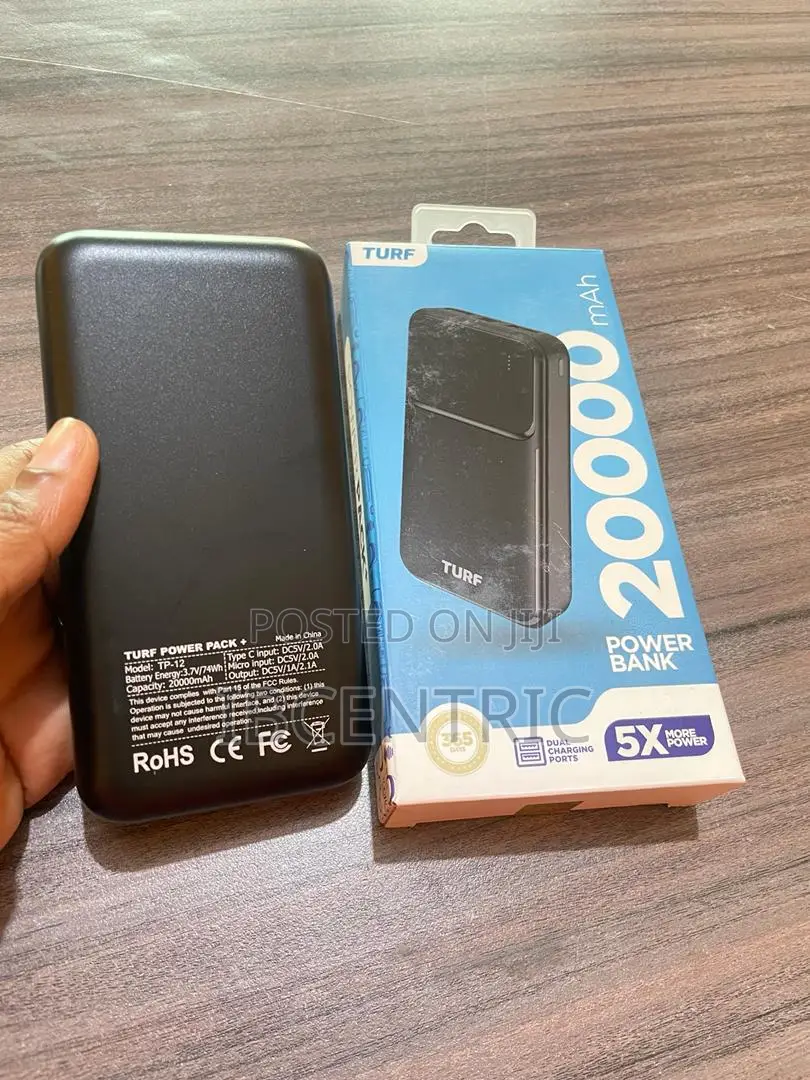 Turf 20000mah Power Pack Power Bank