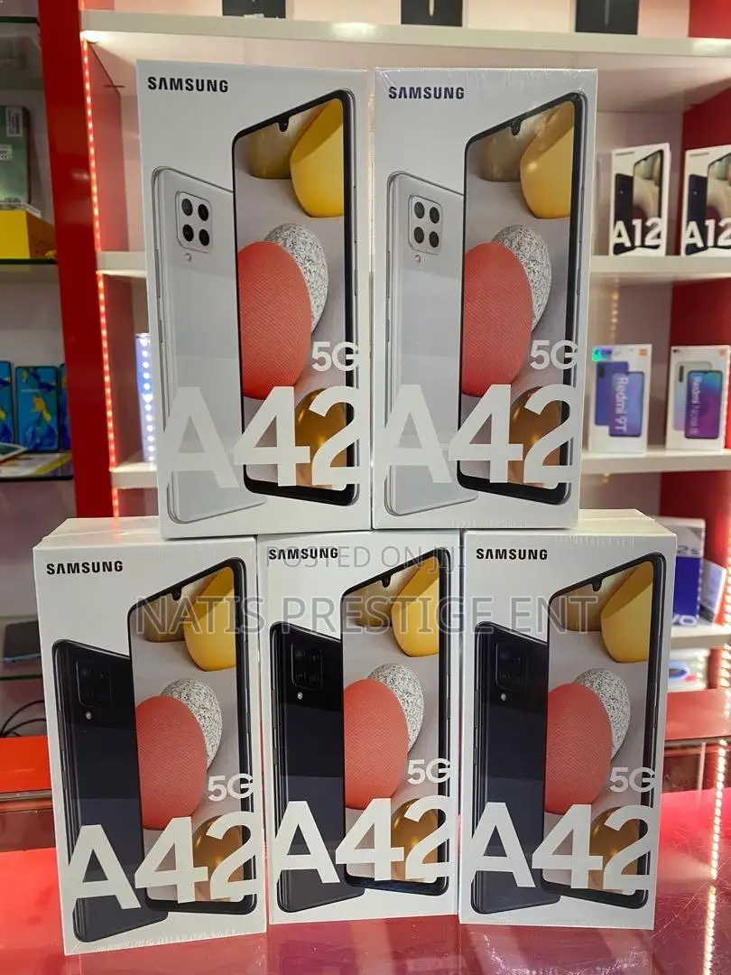 New Samsung Galaxy A42 5G 128 GB Black