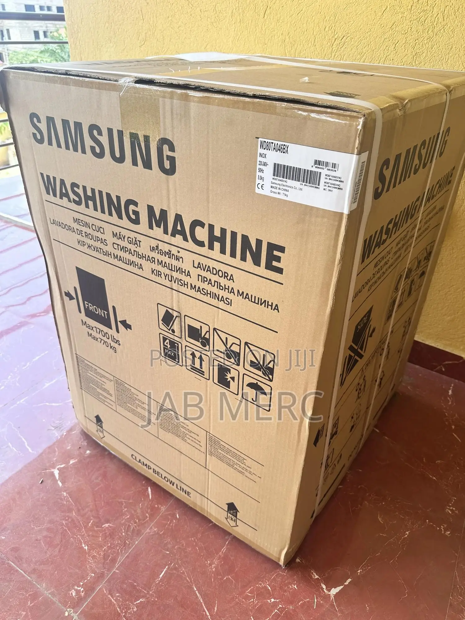 Samsung 8kg Washer Dryer Combo Washing Machine Front Loader