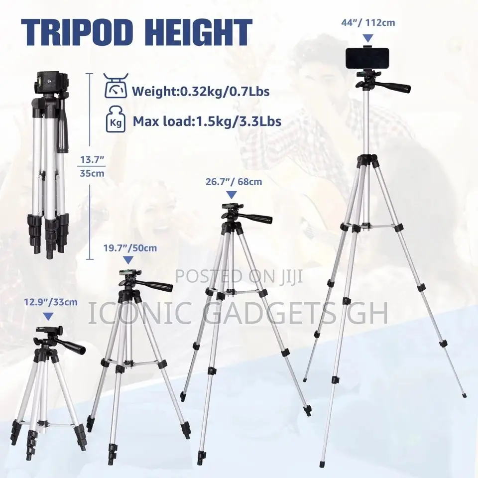 Brand New in Box Flexible 102cm Tripod