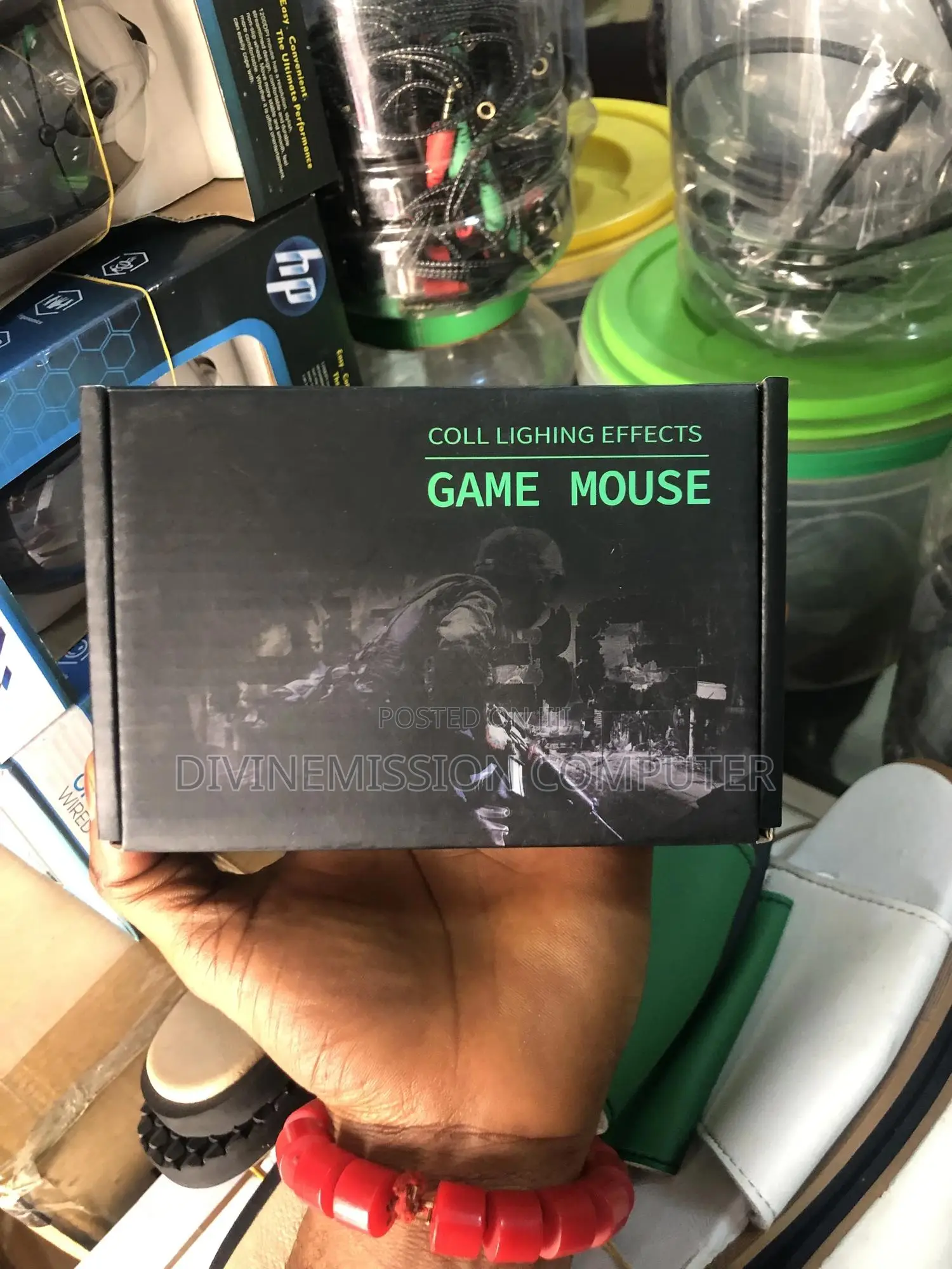 Cool Lightening Effect Bluetooth Gaming Mouse