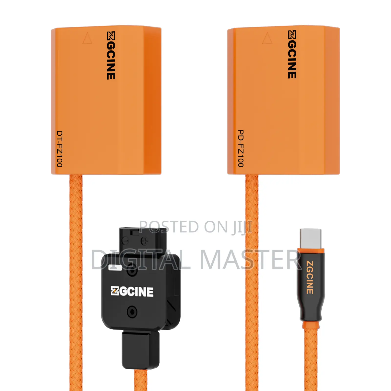 USB-C PD to FZ-100 Dummy Battery Cable(Braided Wire)
