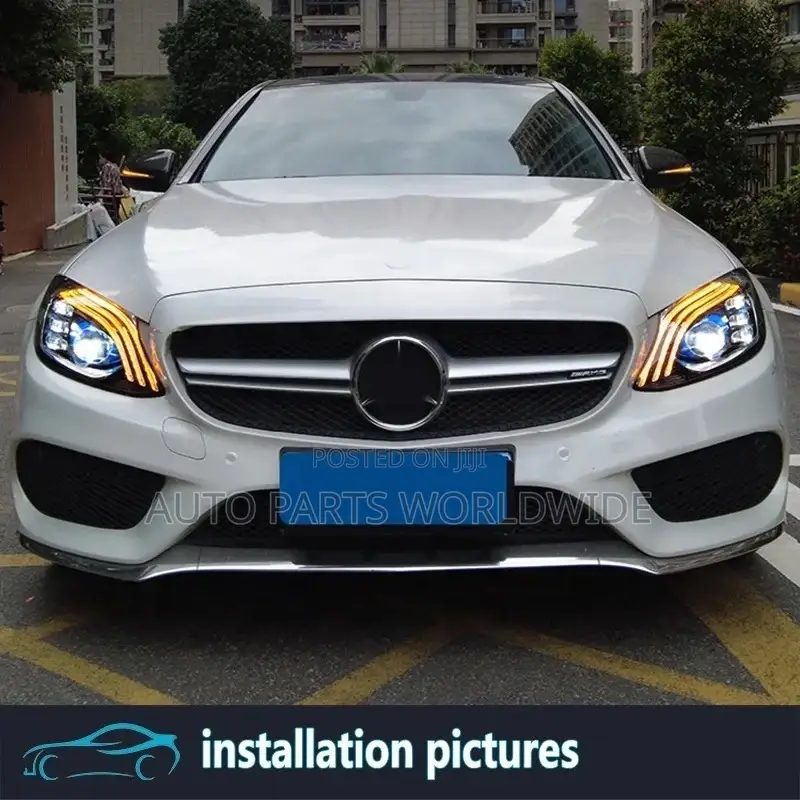 Mercedes Benz W205 C300 Coupe Headlights