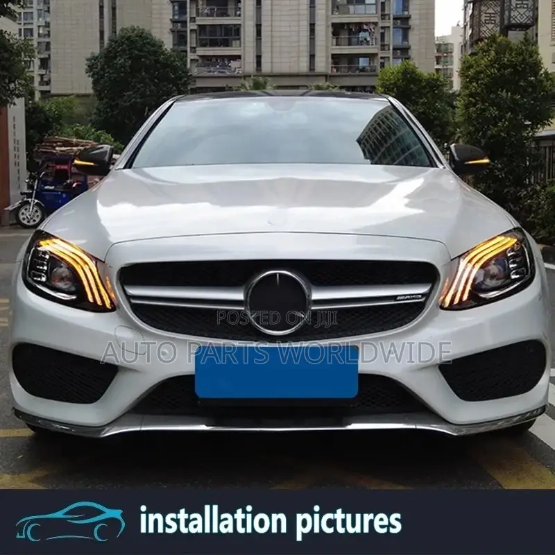 Mercedes Benz W205 C300 Coupe Headlights
