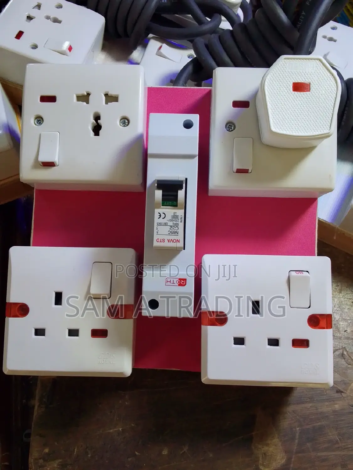 Four in One With Breaker Extension Board