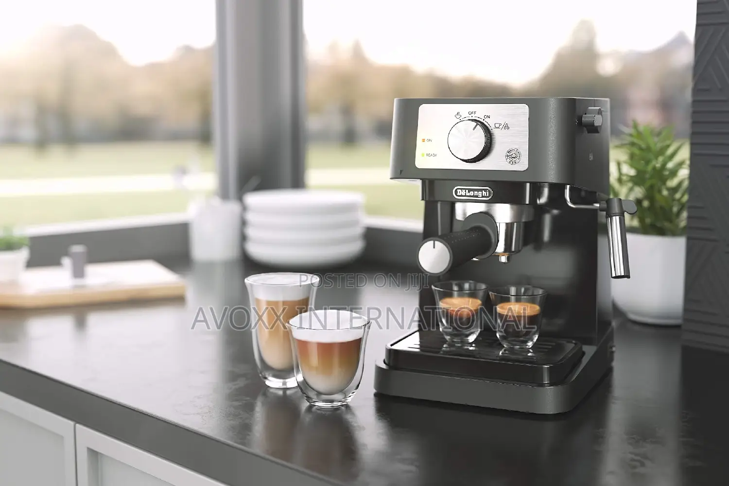De'longhi Stilosa Machine, Latte Cappuccino Maker/Ec260bk