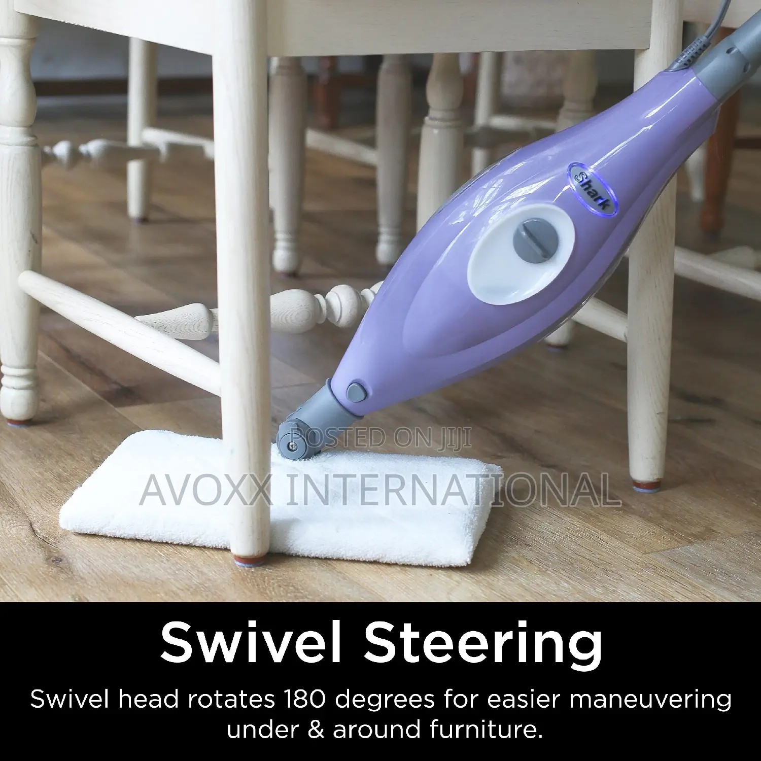 Shark S3501 Steam Pocket Mop Hard Floor Cleaner, W/Rectangle
