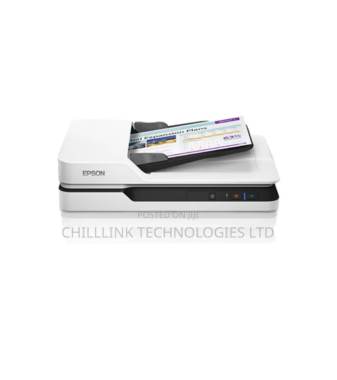 Epson Ds-1630 Flatbed Color Document Scanner