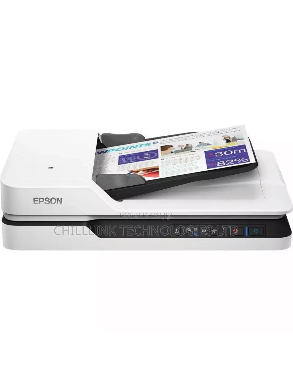 Epson Ds-1630 Flatbed Color Document Scanner