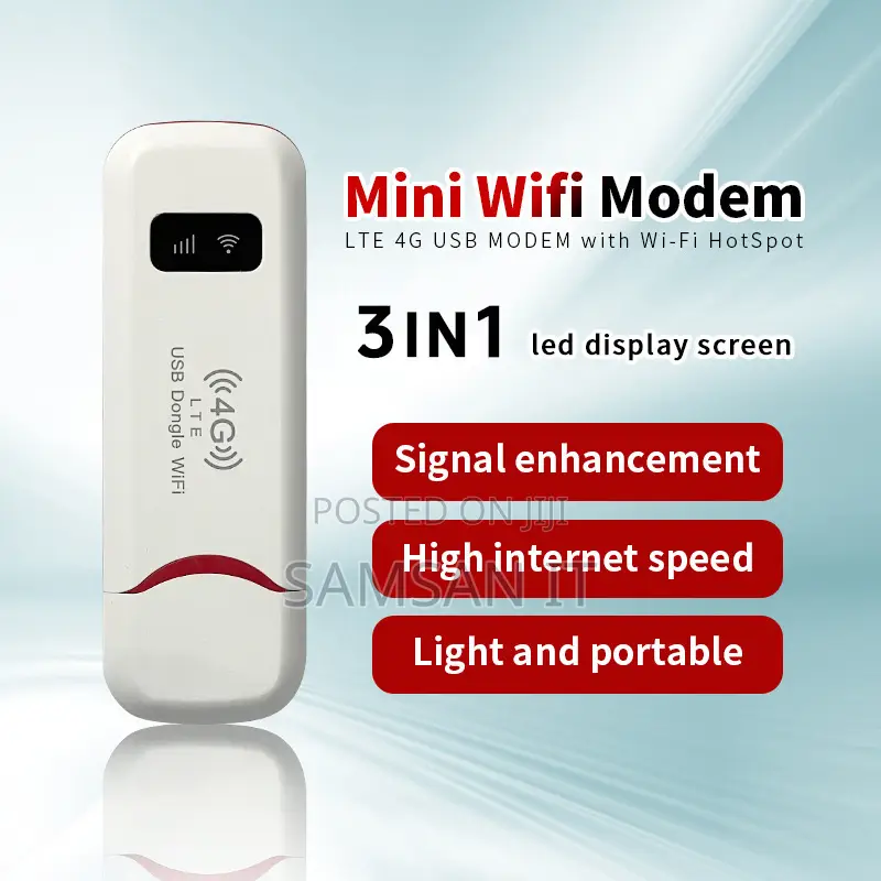 3 in 1 Universal Unlocked 4G USB Wifi/ Mifi Modem Router