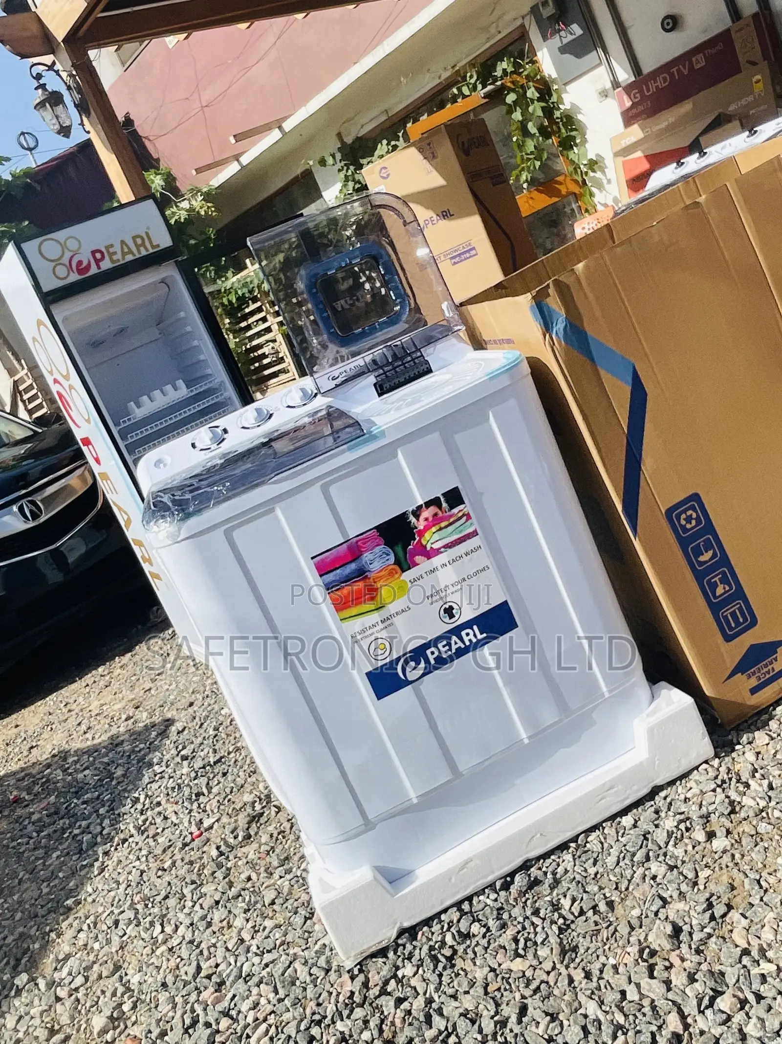 Pearl 10kg Topload Semiautomatic Durable Washingmachine