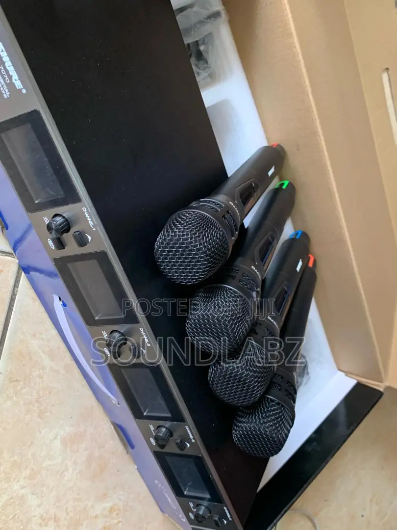 Shure Mx7070 4in1 Digital Wireless Microphone