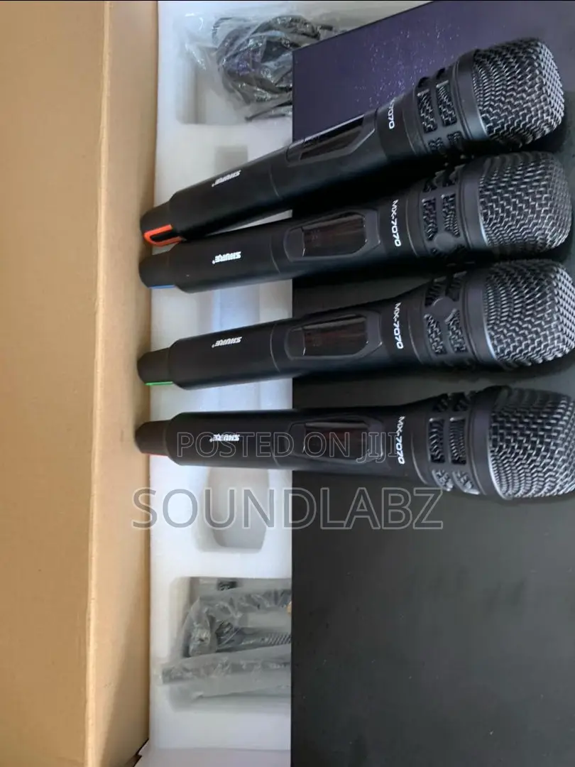 Shure Mx7070 4in1 Digital Wireless Microphone