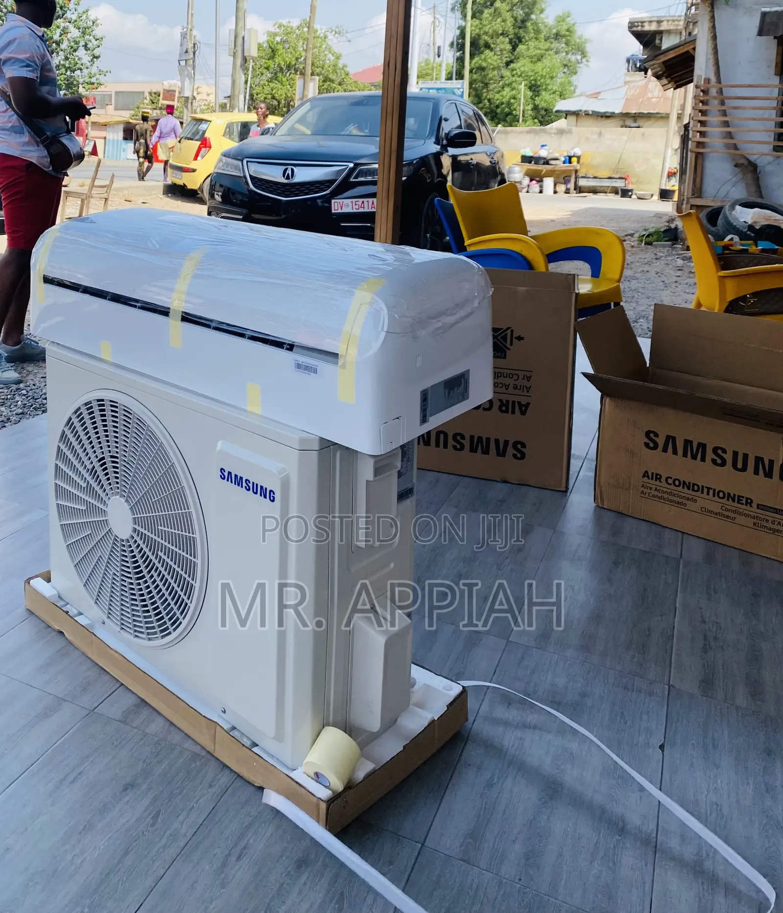 Well Design Samsung 2.5hp Split Type Inverter Ac(White).