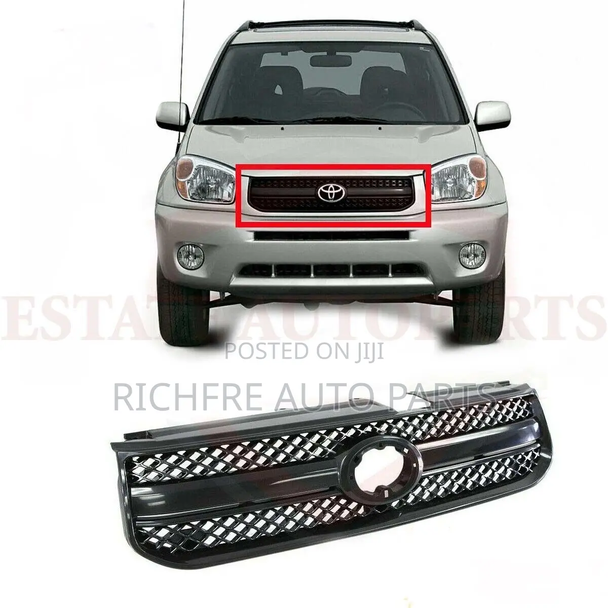 Toyota Rav 4 2008-2012 Front Grille/Shells