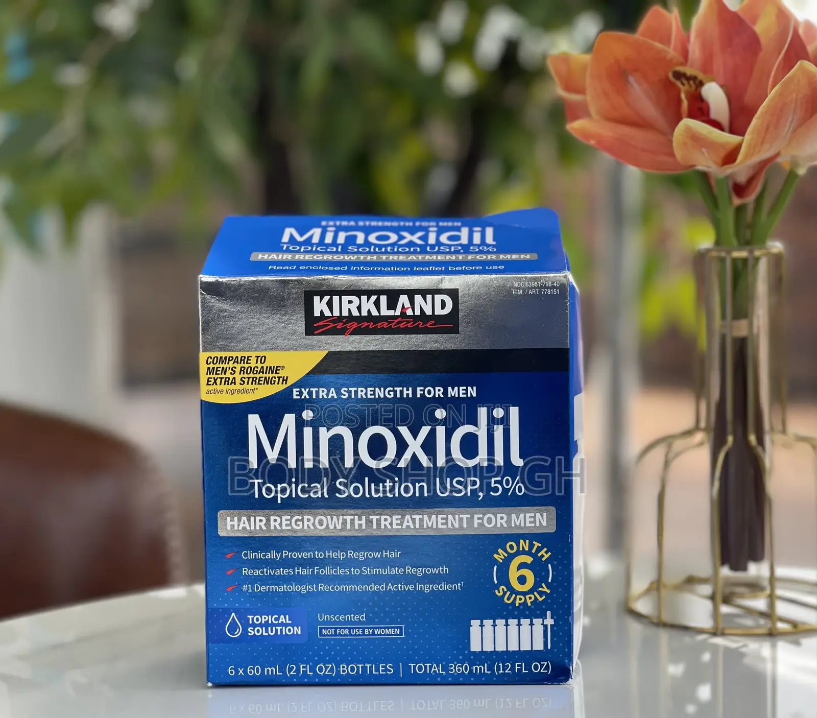 Original Kirkland Minoxidil / New Type / for Beard and Hair