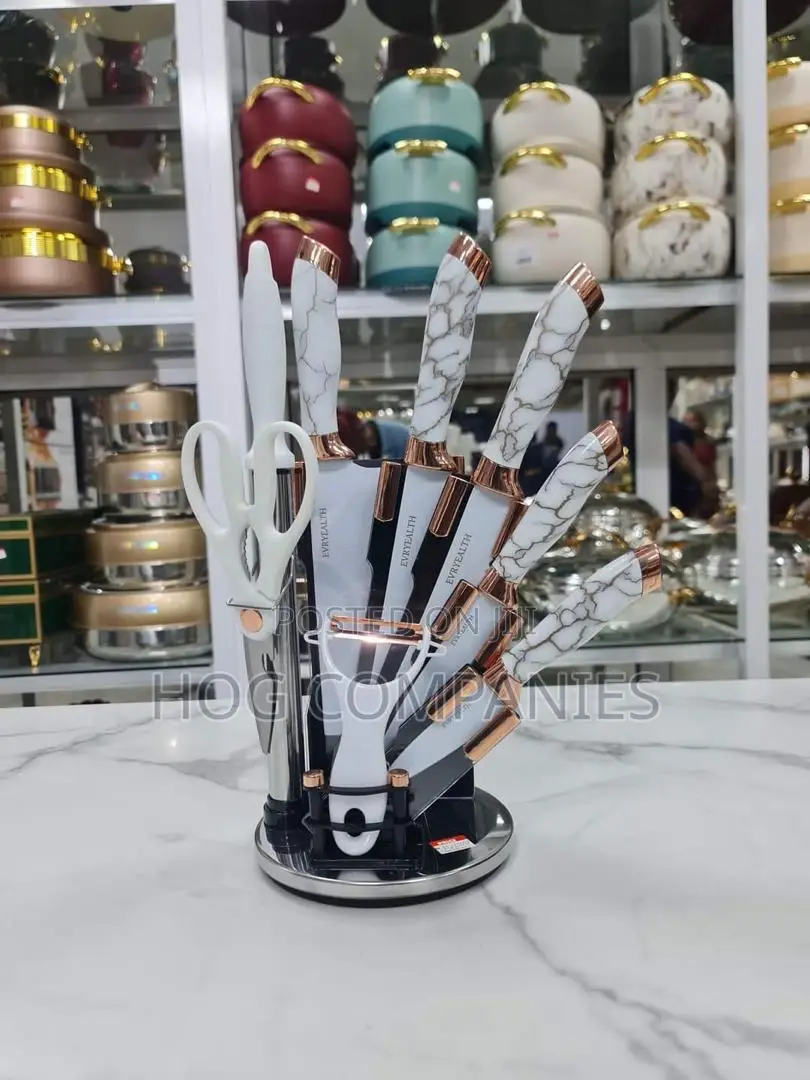 9 Pieces Kitchen Set Knife