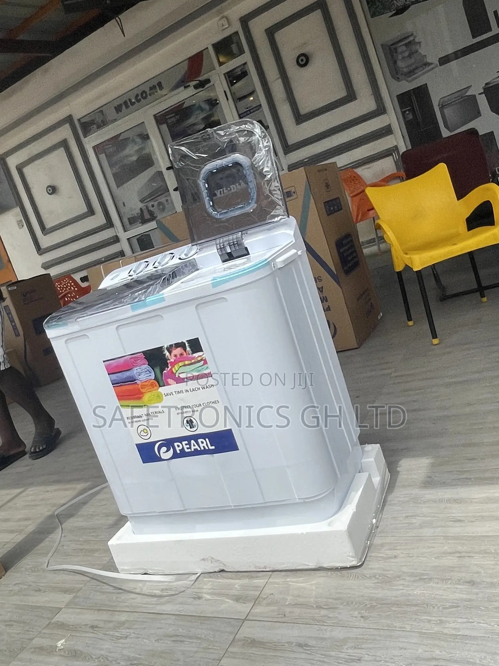 Pearl Essential Semiautomatic 7kg Topload Washingmachine