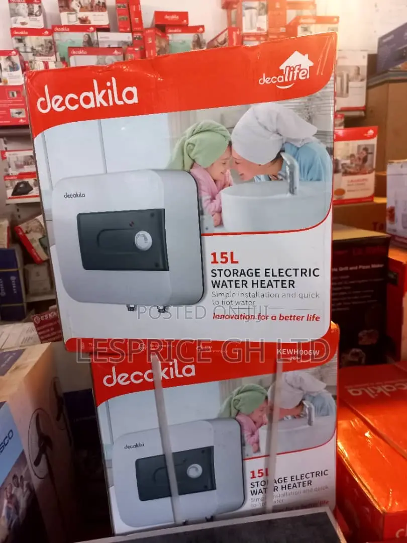The Best!! Decakila 15L Water Heater