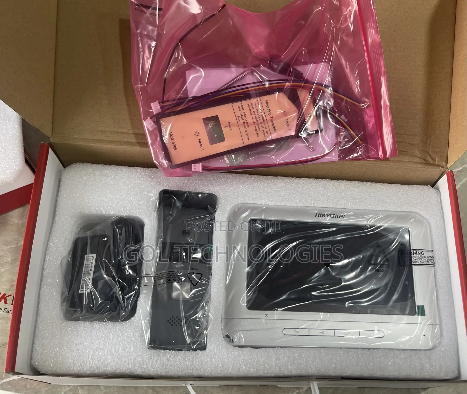Hikvision Video Intercom 7inches Indoor Monitor