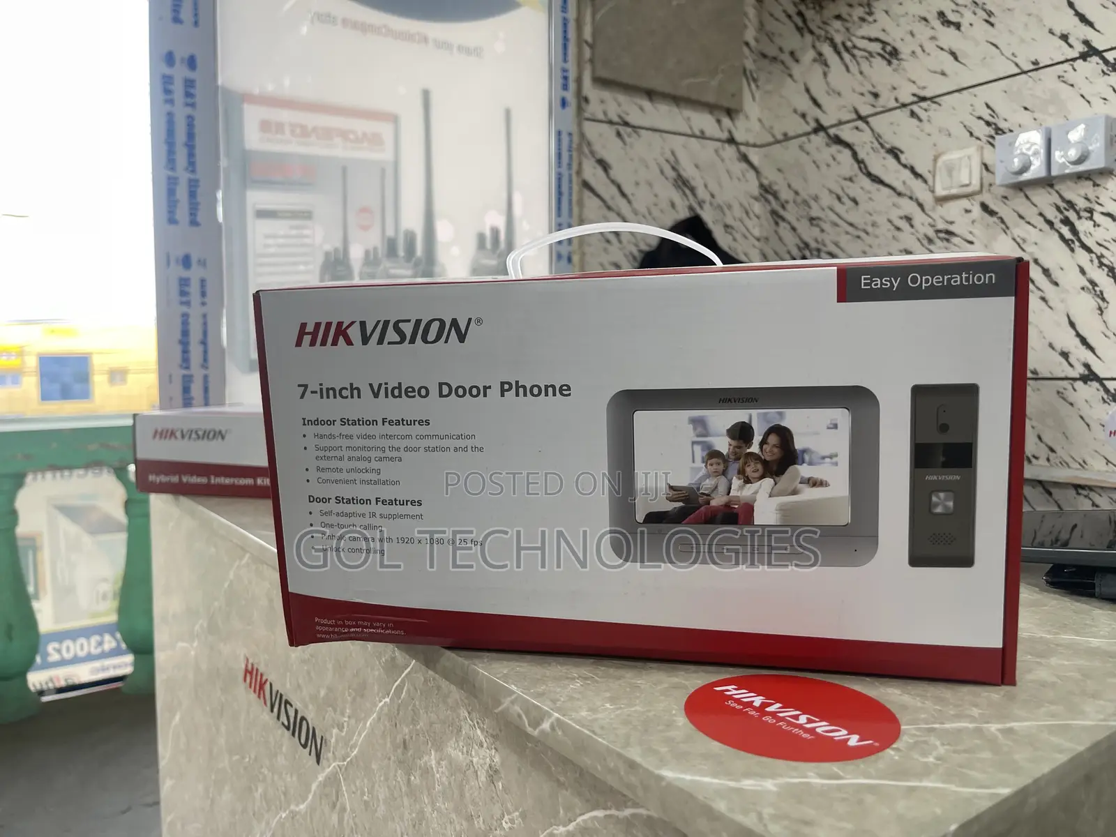Hikvision Video Intercom 7inches Indoor Monitor