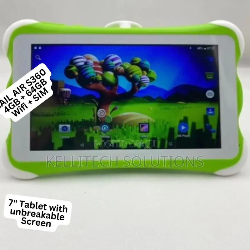 Sail Air Kids Tablet With Unbreakable Screen