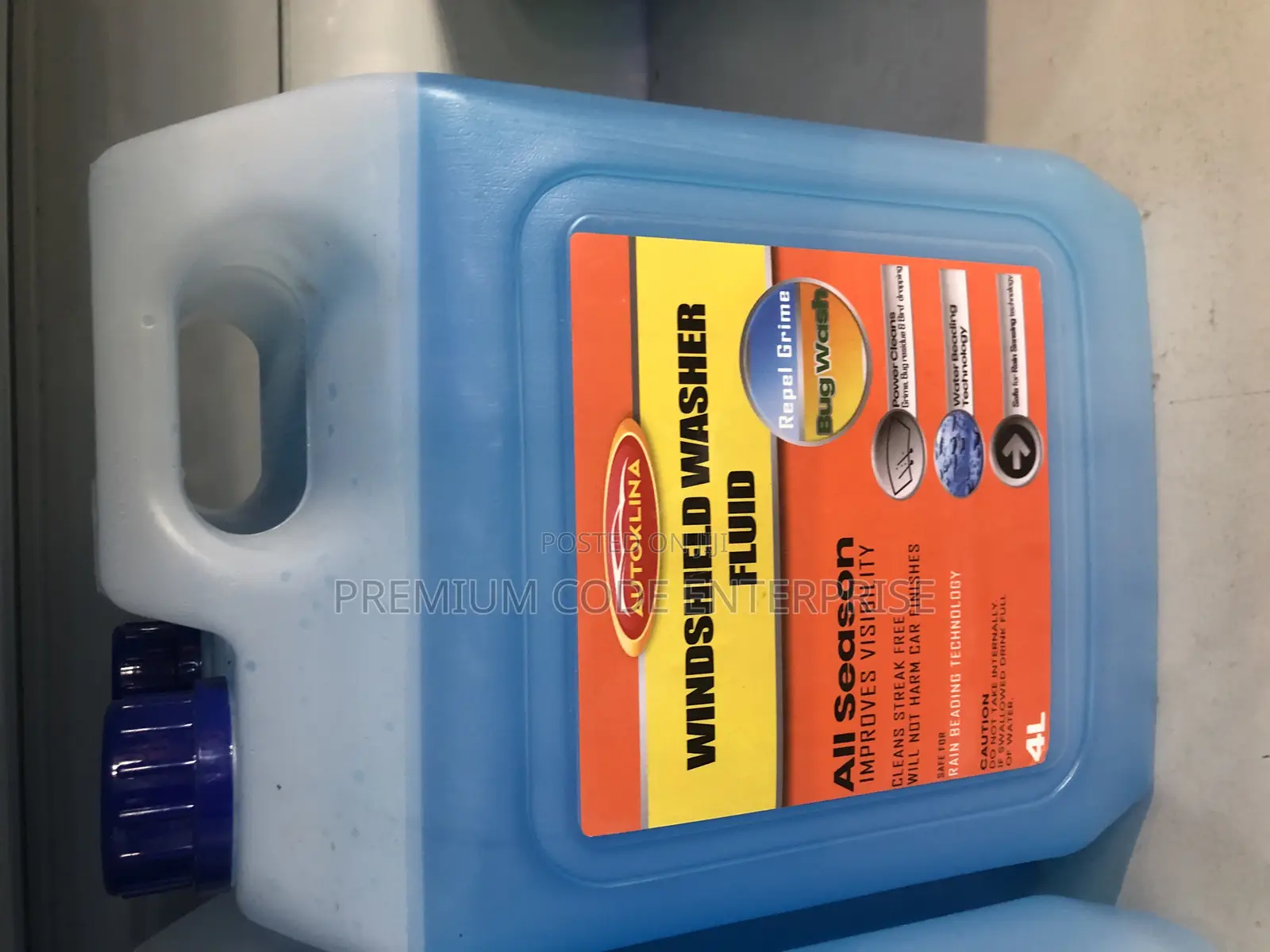 Windscreen Washer Fluid, 4 Liters