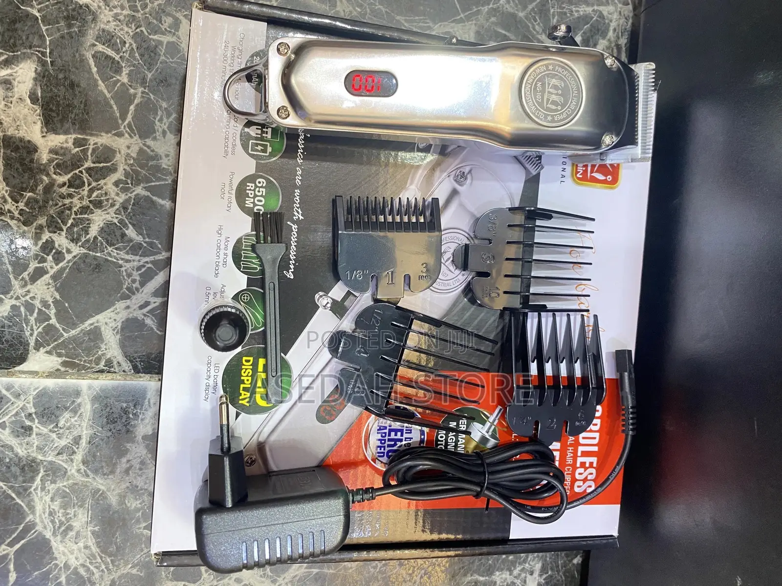 Kiki All-Metal Rechargeable Clipper