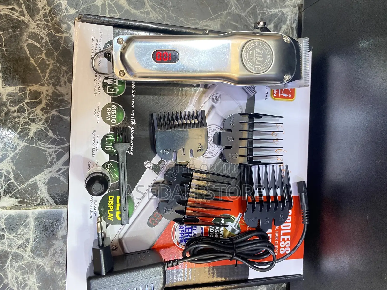 Kiki All-Metal Rechargeable Clipper
