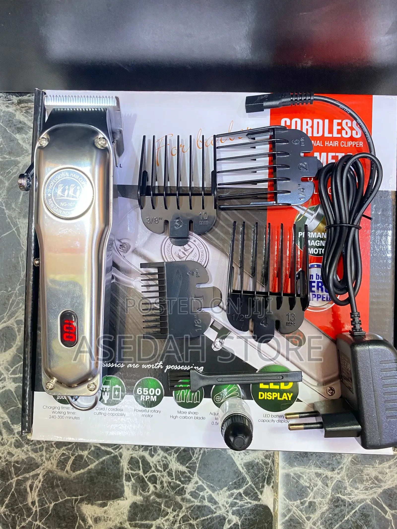 Kiki All-Metal Rechargeable Clipper