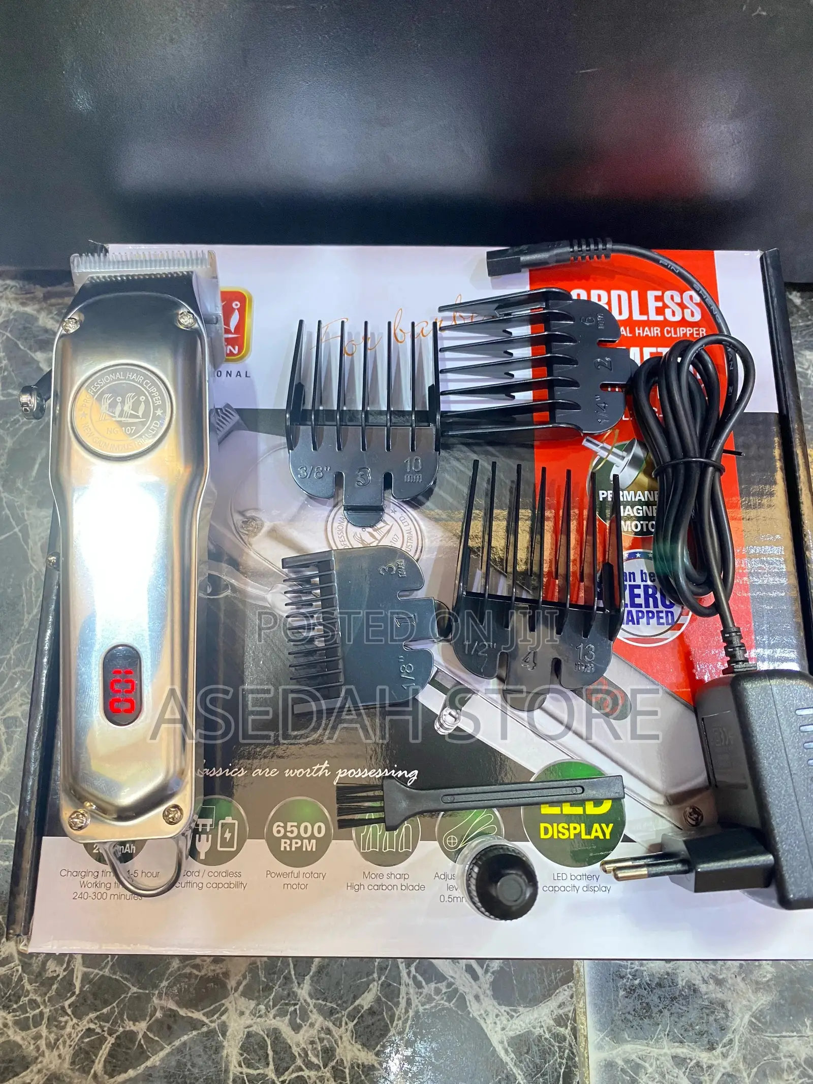 Kiki All-Metal Rechargeable Clipper