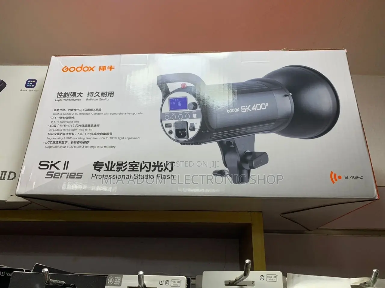 Energy Saving Godox SK 400 Studio Flash Led Light.