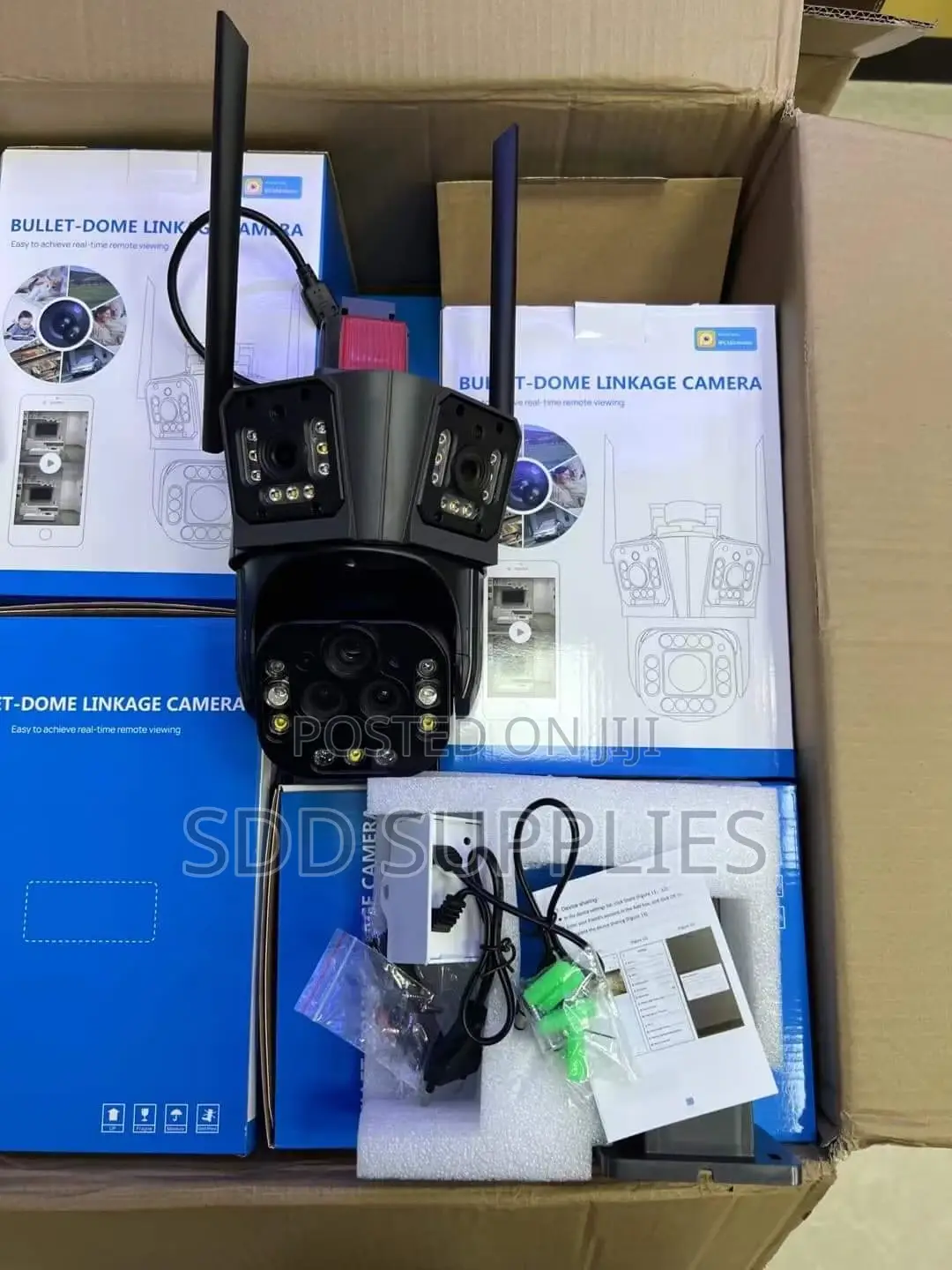 5 Lenses 3 Screen View Indoor/ Outdoor Wireless Wifi Camera