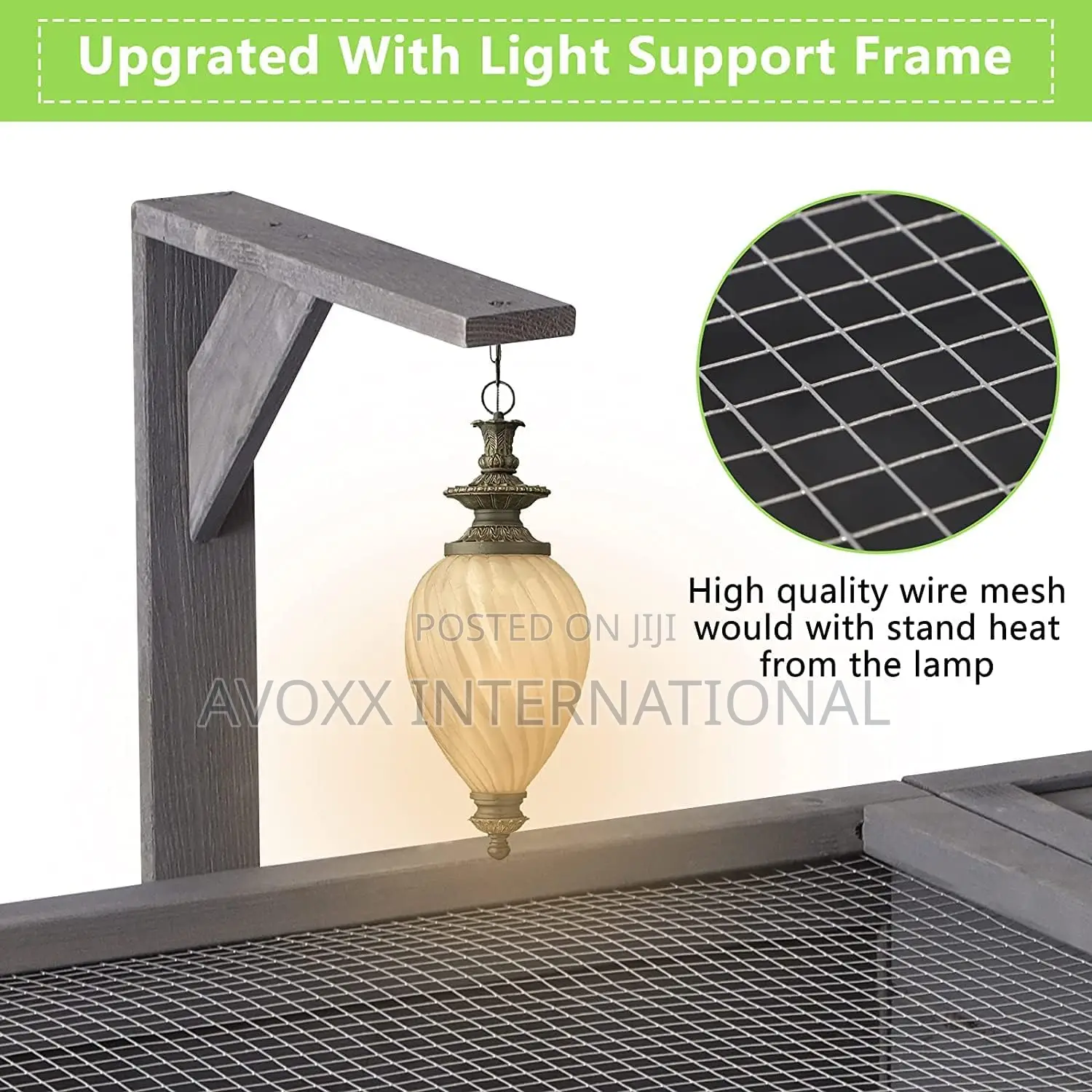 Grepatio Tortoise Enclosure, Tortoise House W/ Light Support