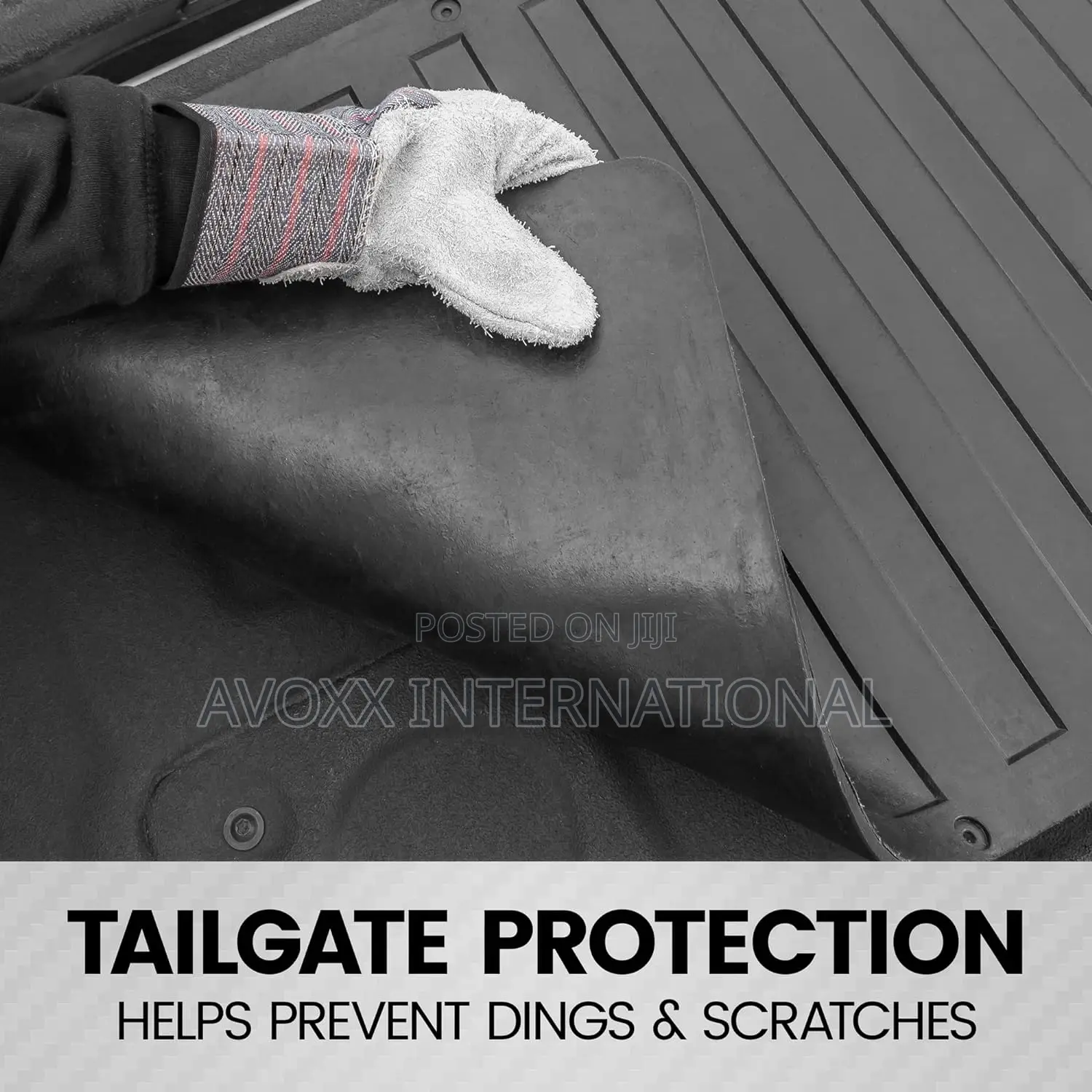 BDK-MT600 Heavy-Duty Utility Truck Bed Tailgate Mat,60"X19.5