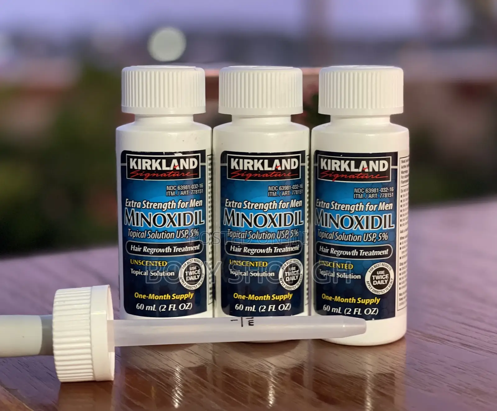 Undiluted Kirkland Minoxidil 5% / Beard and Hair Growth
