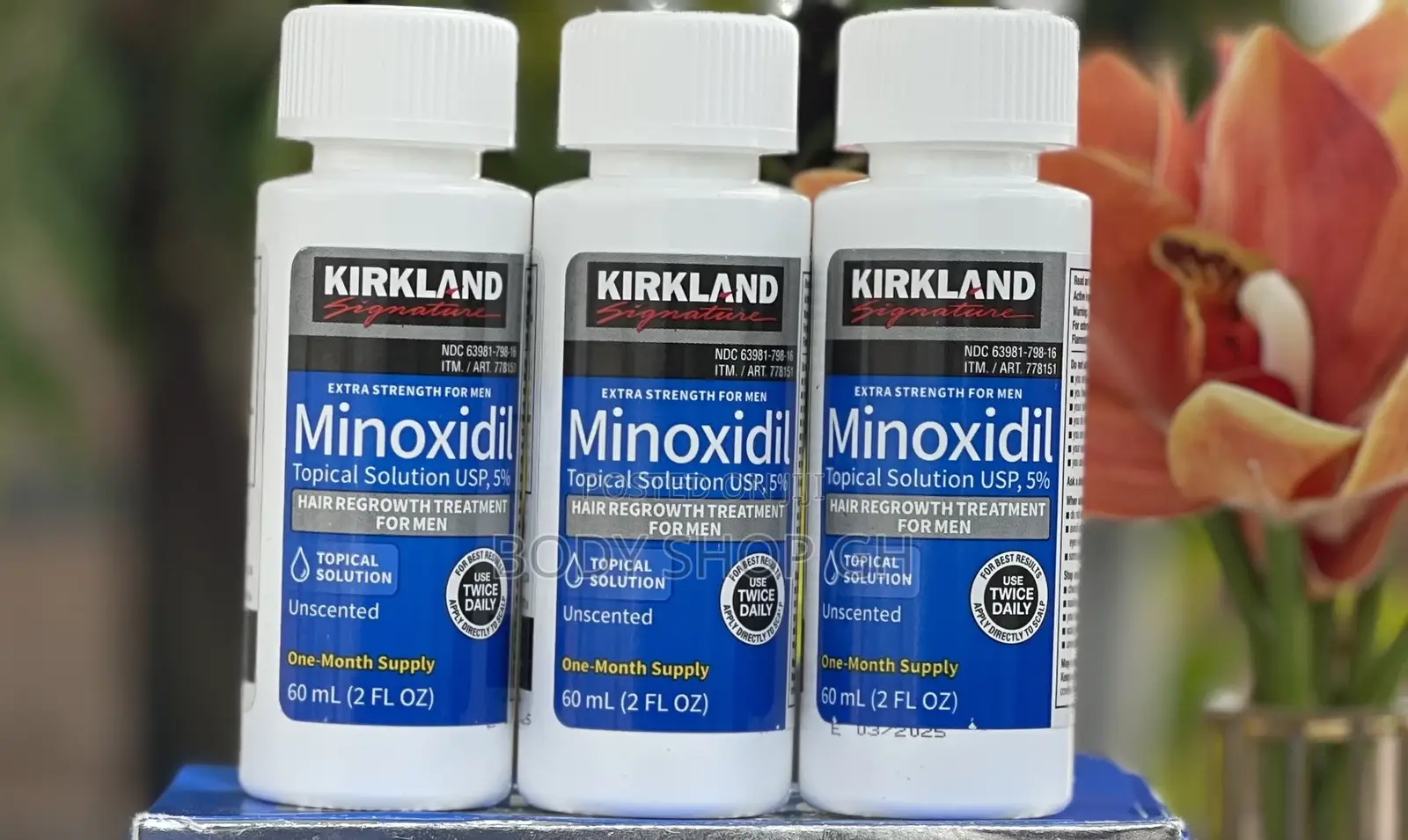 Extra Strength Kirkland Minoxidil / New Type /Made in Isreal