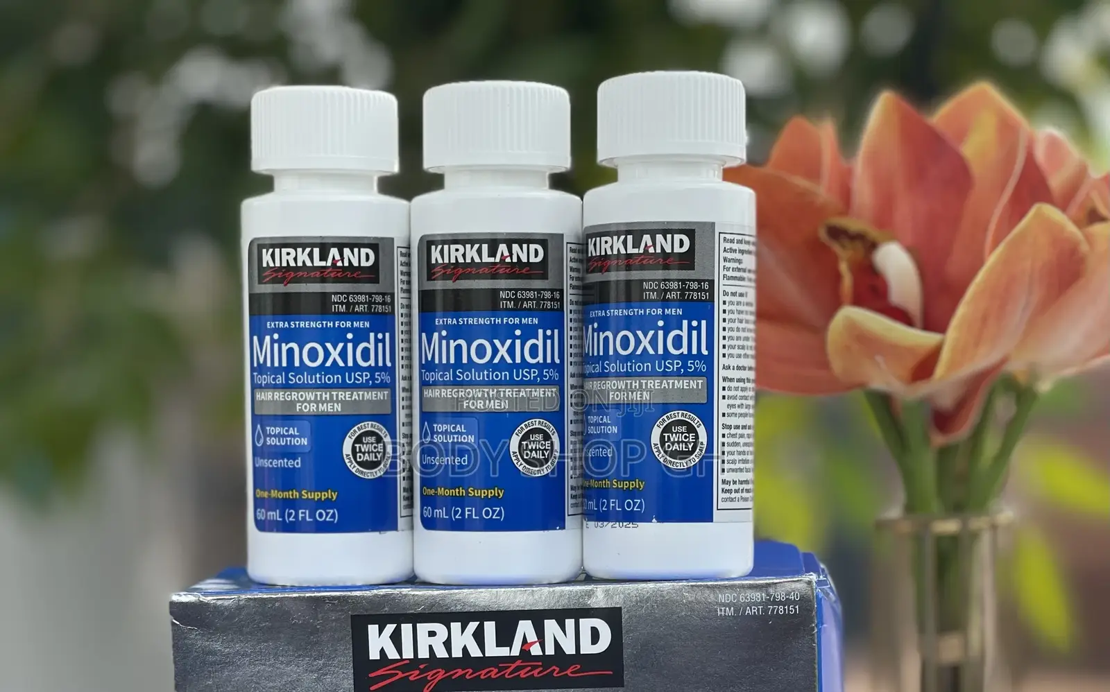 Made in Isreal Kirkland Minoxidil / New Type / Original