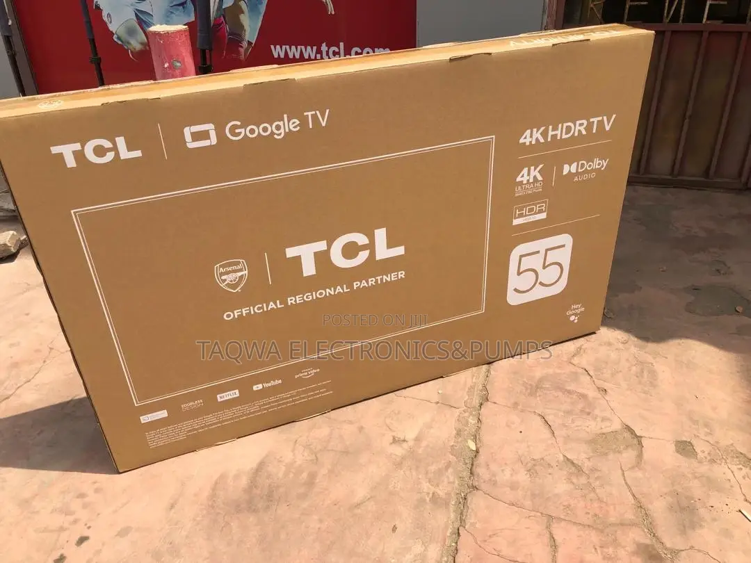 Clear Detailed Picture Quality, TCL 55inch Android Tv