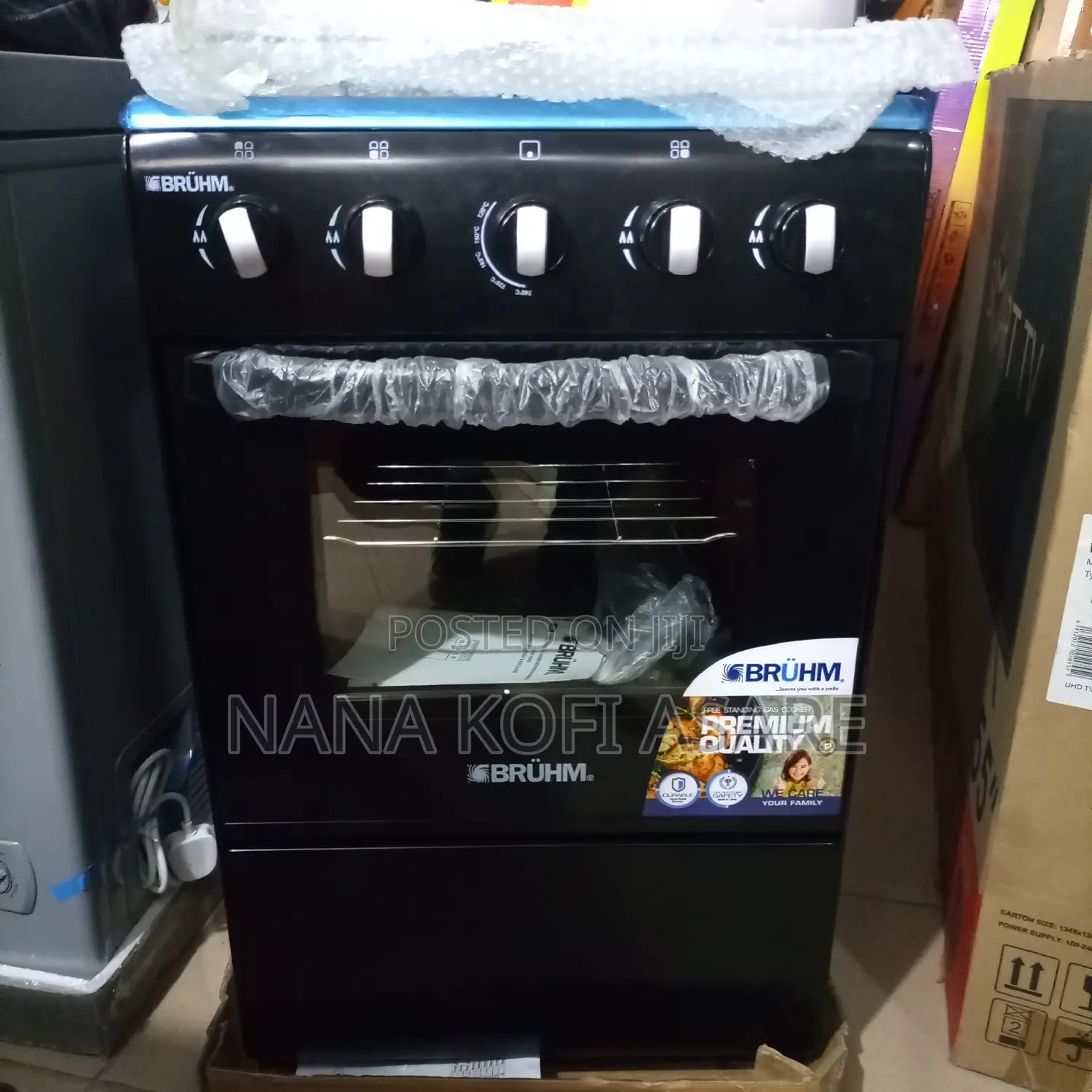 Bruhm 50X50 4burner Gas Cooker