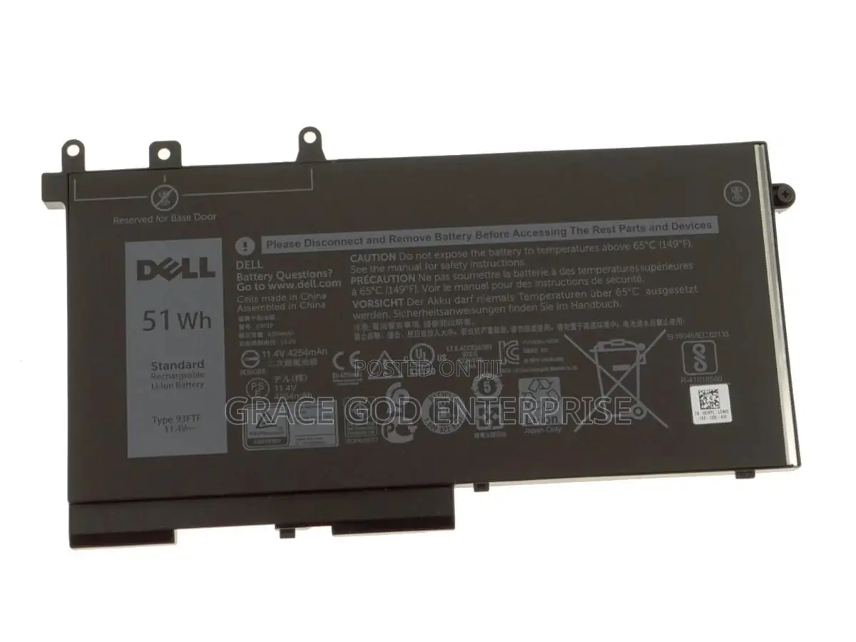 Original DELL 93FTF Laptop Battery