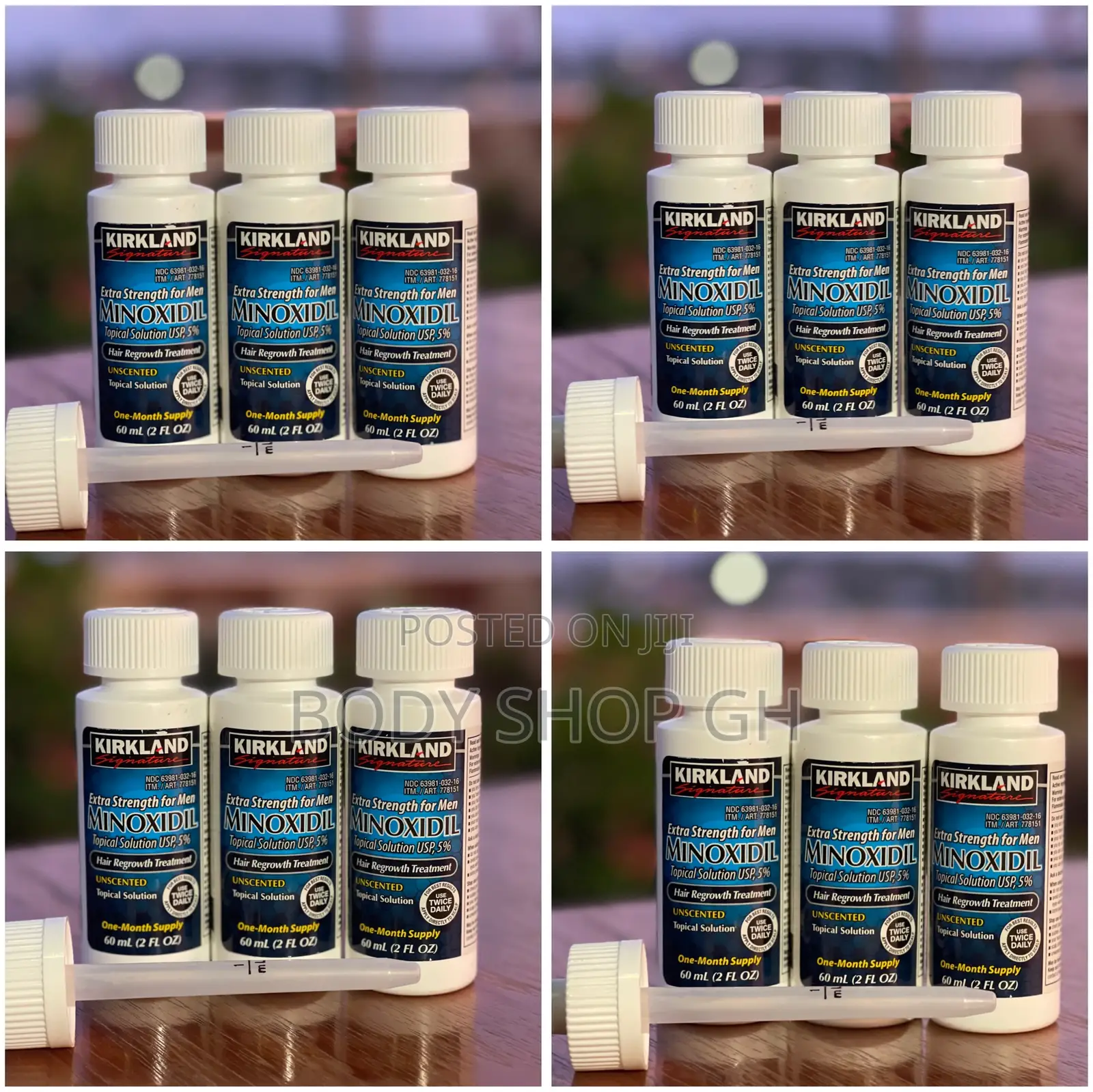 Kirklandoriginal Minoxidil 5% Beard and Hair Growth Serum
