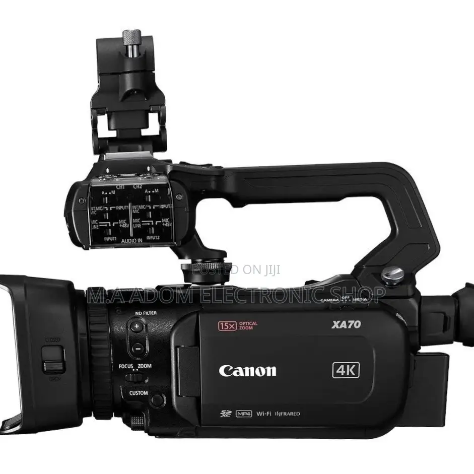 Classic Design Canon Xa70 Uhd Professional Video Camera.