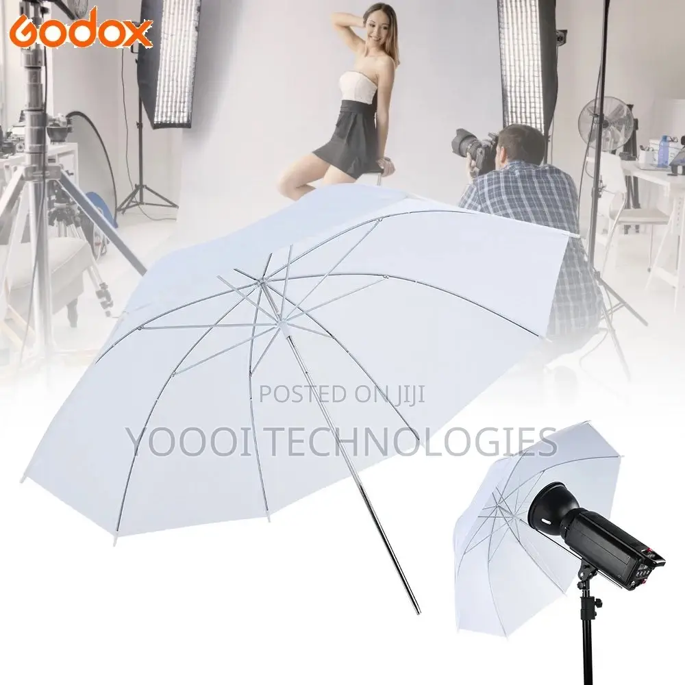 112cm White Translucent Soft Light Umbrella