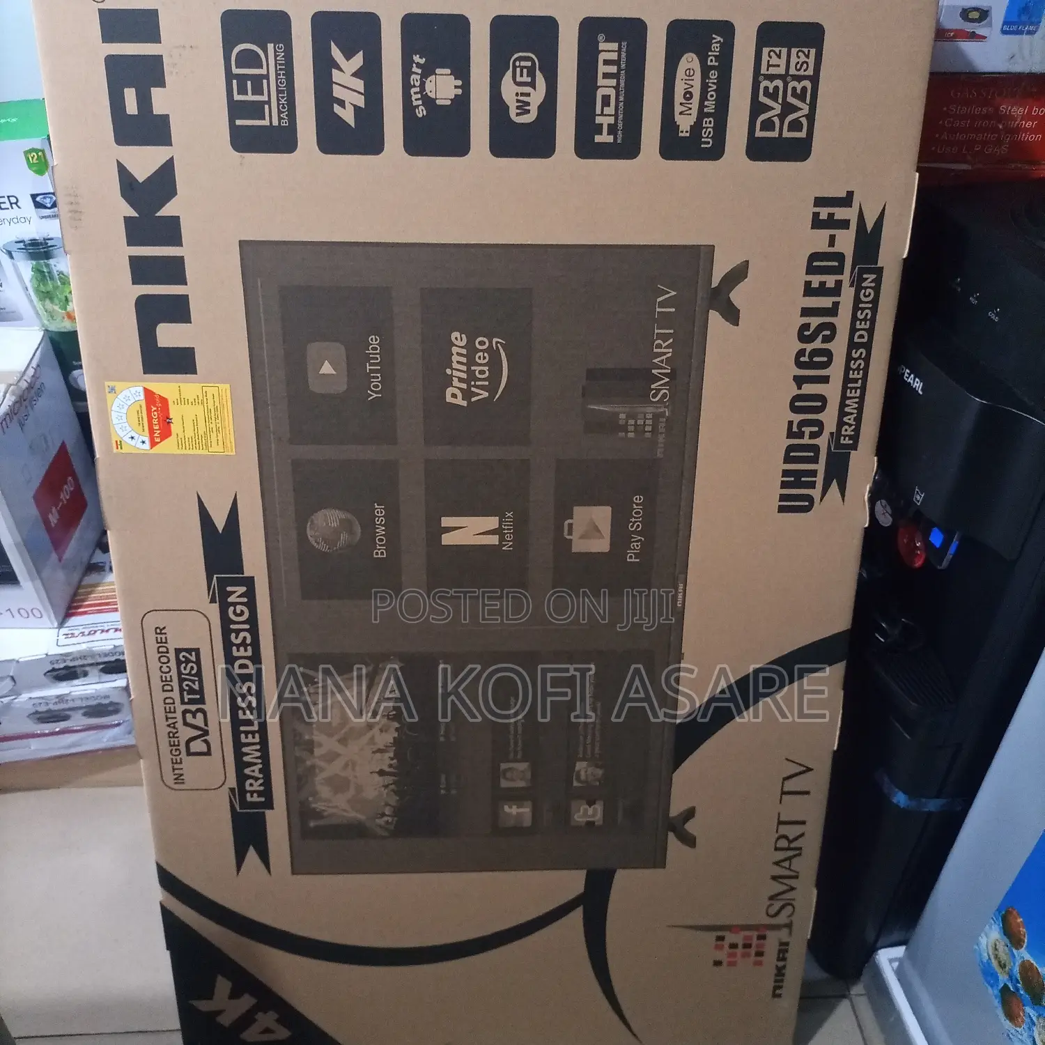 Nikai 50inch Smart Tv