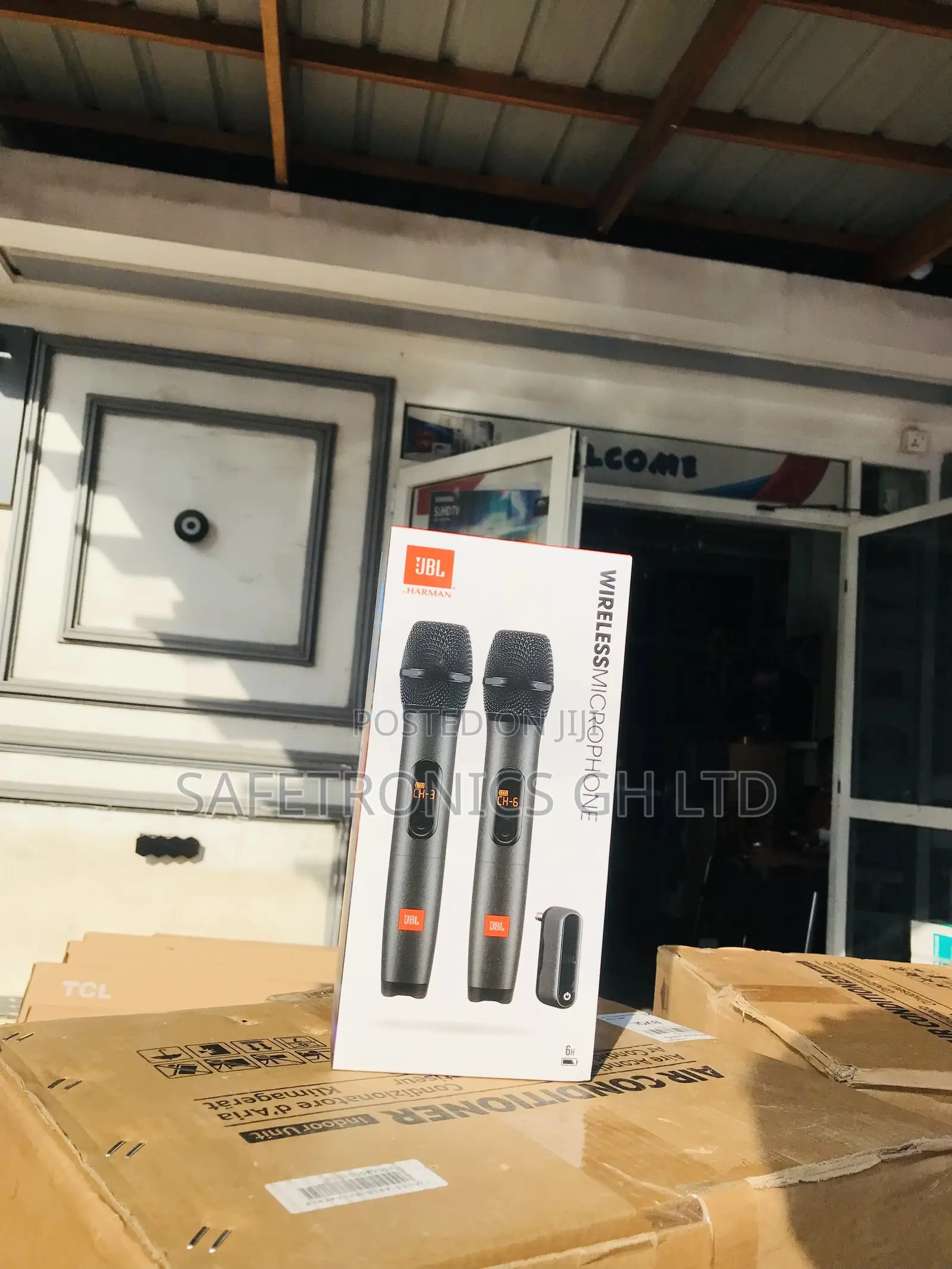 ( Black ) JBL Microphone Set 