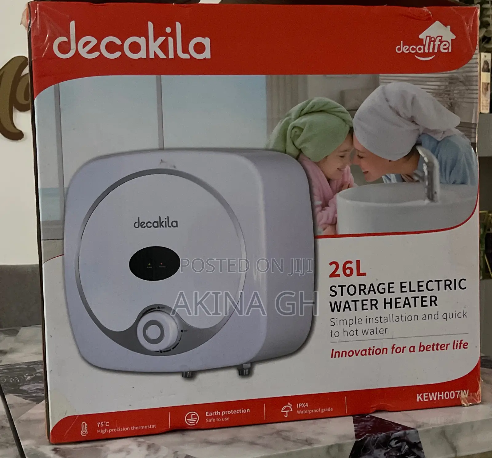 Decakila 26L Storage Electric Water Heater