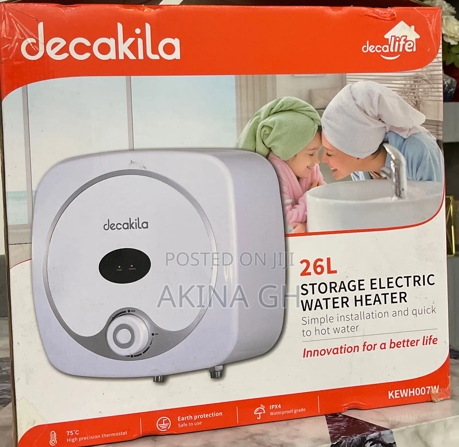 Decakila 26L Storage Electric Water Heater