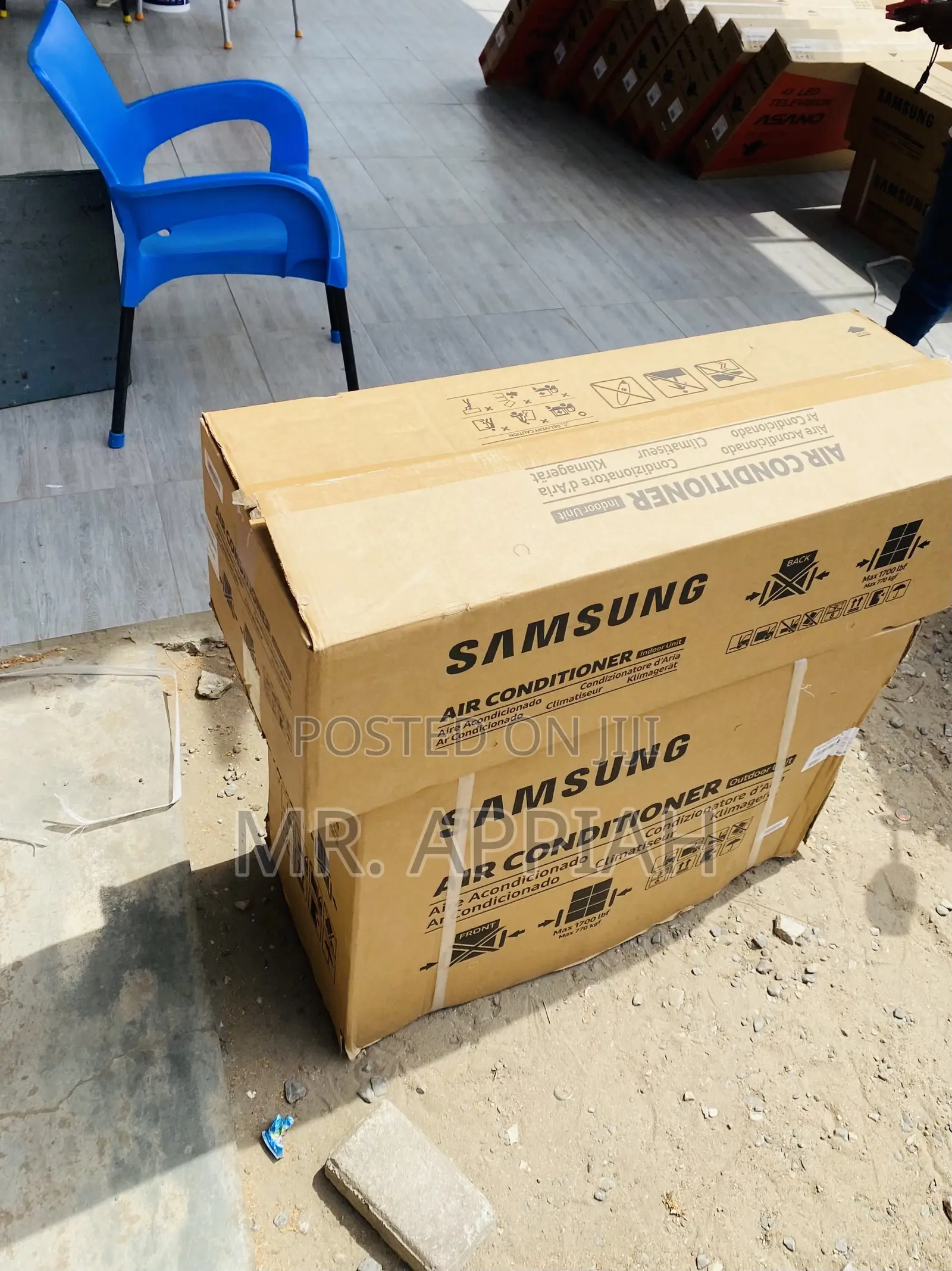 Energy Efficient Samsung2.0hp Split Type Electric Ac(White)